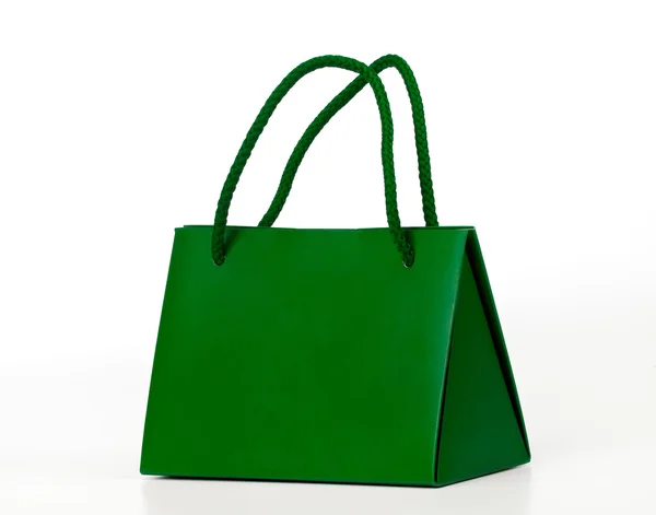 Bolsa de compras verde . — Foto de Stock