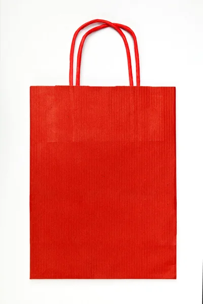 Bolsa de compras roja . — Foto de Stock