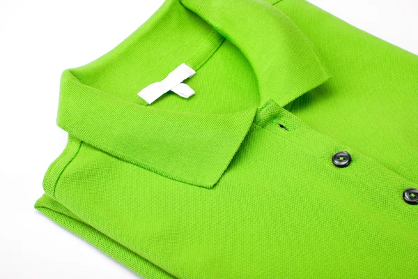 Polo Verde Camisa —  Fotos de Stock