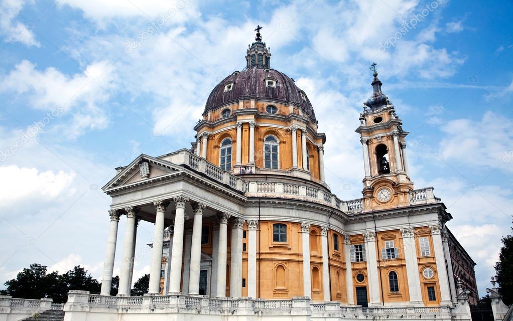 Basilica of Superga, near Turin.