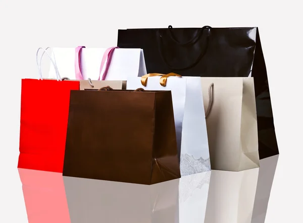 Verschillende shopping tassen. — Stockfoto