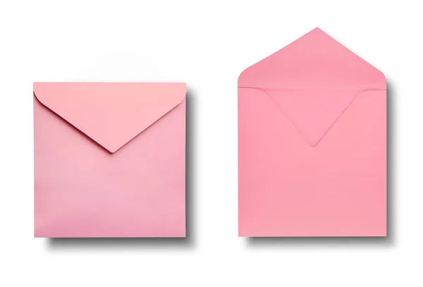 Close-up de dois envelopes . — Fotografia de Stock