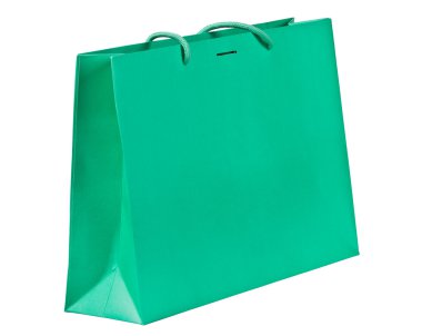 Yeşil alışveriş çantası.