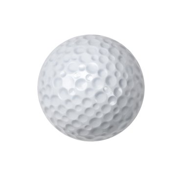 beyaz golf topu