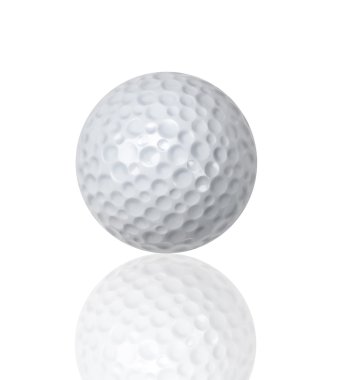 beyaz golf topu