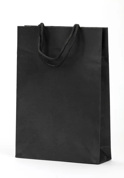 Gray shopping bag. — Stock Photo, Image