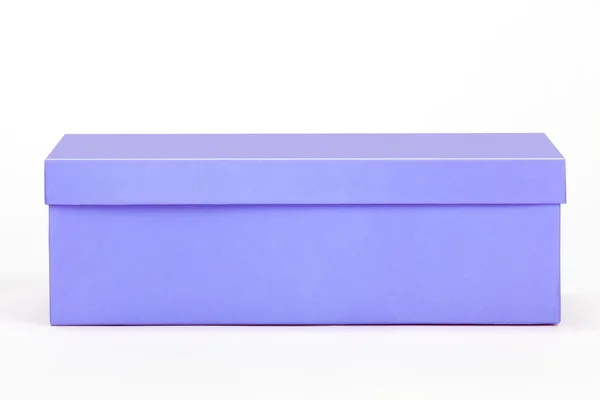 Blue shoe-box — Stock Photo, Image