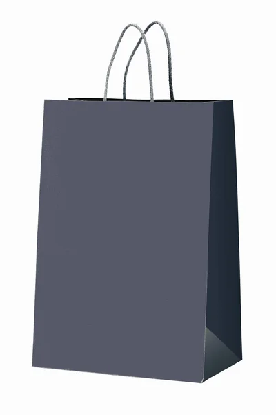 Shopping bag grigio . — Foto Stock