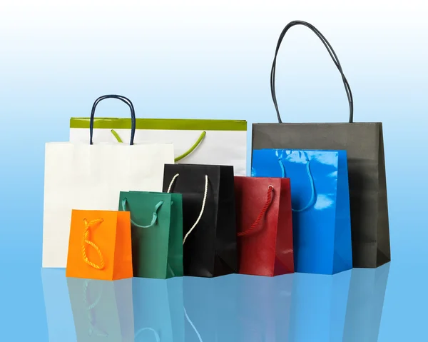 Verschillende shopping tassen. — Stockfoto