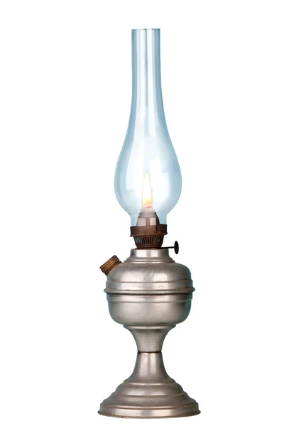 Petrol lamp on white — Stock Photo, Image