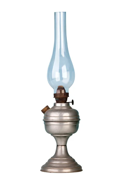Benzin lambası beyaz — Stok fotoğraf