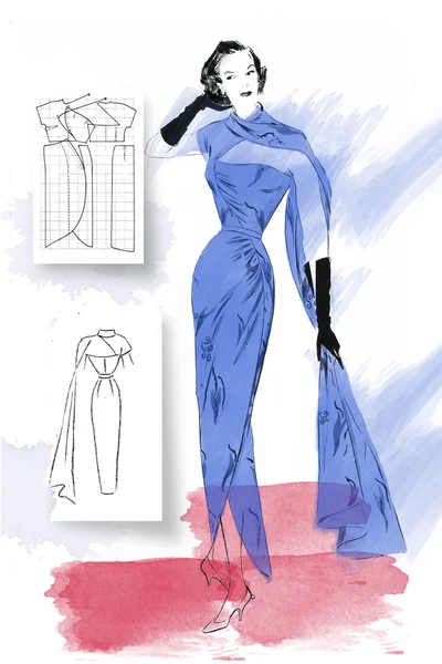 Vintage moda kadın