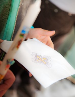 vaftiz Katolik sembolleri