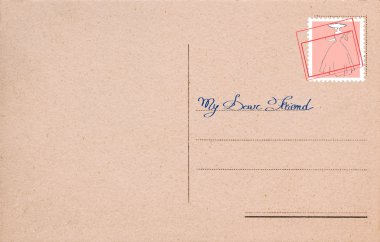 Kartpostal (sevgili arkadaşım)