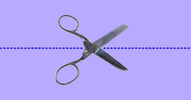 violet için makaslar