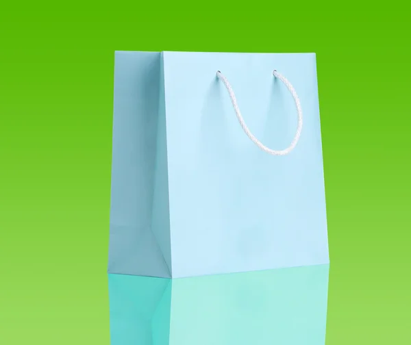 Голубая сумка. — стоковое фото