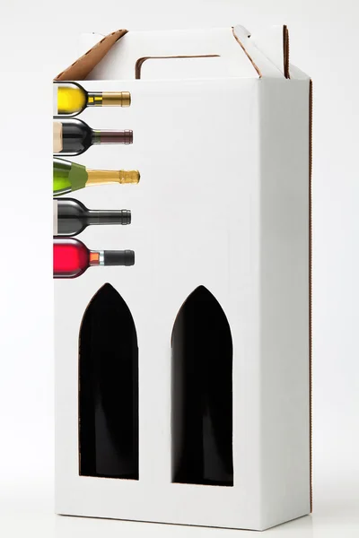 Vin presentförpackning — Stockfoto