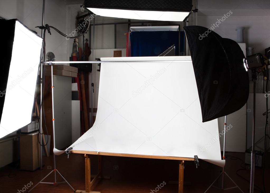Photographic studio (with space for your object)
