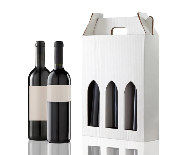 Wine gift box — Stock Photo, Image