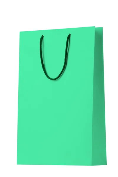 Πράσινη τσάντα για ψώνια. — Φωτογραφία Αρχείου