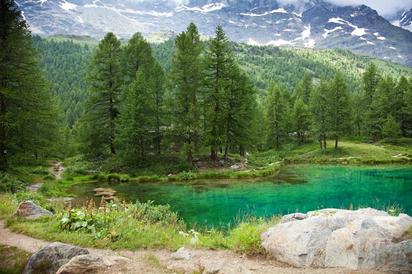 Cervinia, Valle d 'Aosta, Itália — Fotografia de Stock