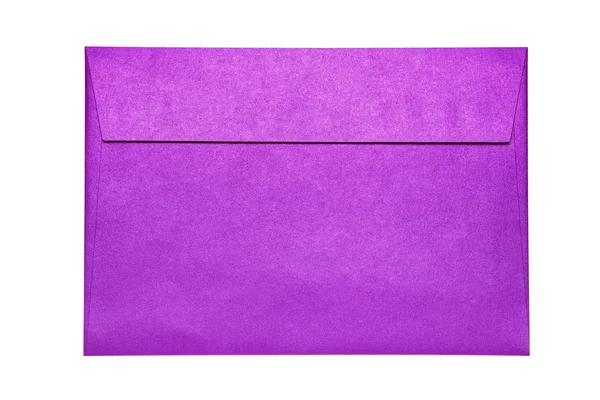 Close-up de envelope roxo . — Fotografia de Stock