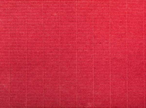 Red corrugated cardboard. — Stock Photo, Image
