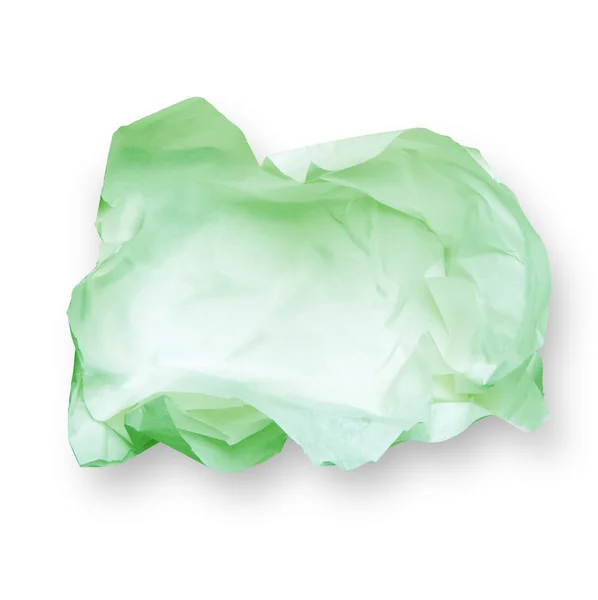 Papel tissue verde — Fotografia de Stock