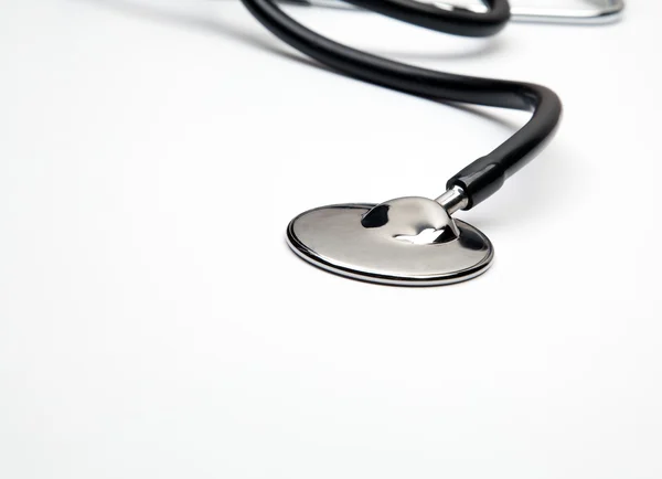 Medical stethoscope on white — Stock Photo, Image