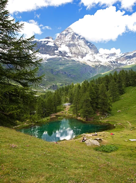 Cervinia, Valle d 'Aosta, Italia — Fotografie, imagine de stoc