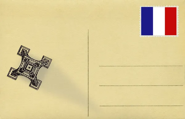 Cartão postal — Fotografia de Stock