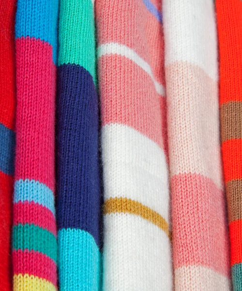 Detail of wool fabrics — Stock Photo, Image