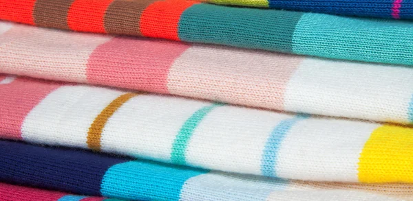 Detalhe de tecidos de lã — Fotografia de Stock