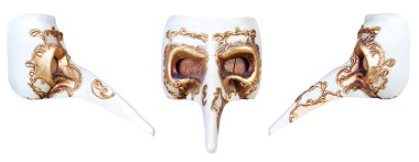 klasik Venedik doktor maskesi