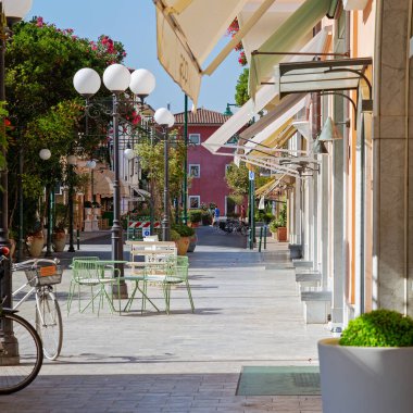Yazın Forte dei Marmi, Lucca, Toskana, İtalya. 