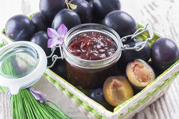 Homemade jam — Stock Photo, Image