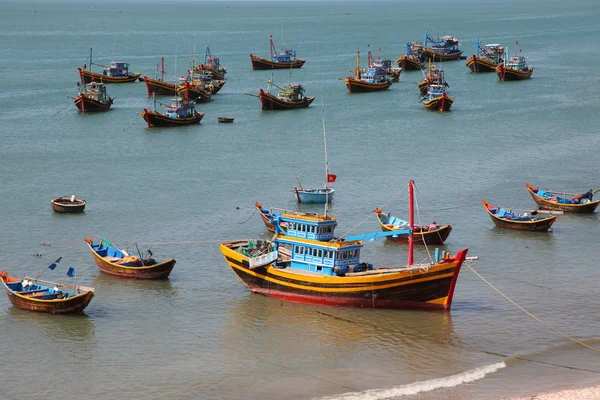 Pueblo pesquero, Mui Ne, Vietnam — Foto de Stock