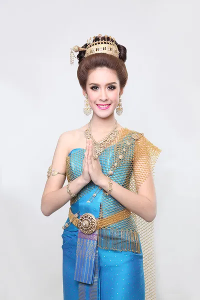 güzel Asyalı hoş geldiniz ifade ile