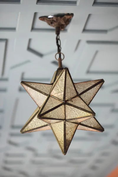 Star shaped chandelier — Stock Photo, Image