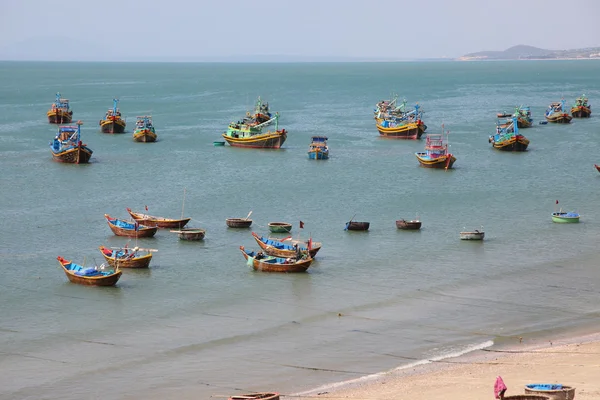 Fischerdorf, mui ne, Vietnam — Stockfoto