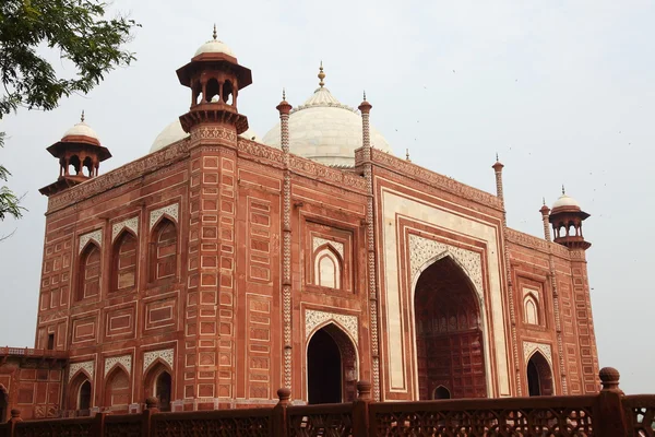 Das rote Tor, Eingang des Taj Majal — Stockfoto