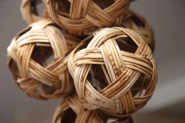 Rattan ball the southeast asia favorite sports — Stock Photo, Image