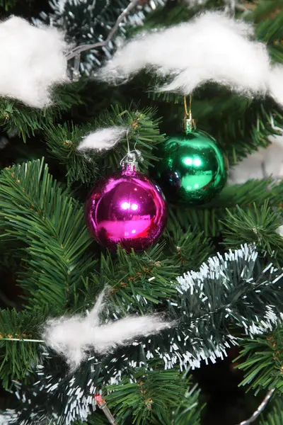 Christmas tree decorations — Stock Photo, Image