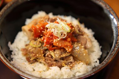 sığır eti kase, Japon yemekleri