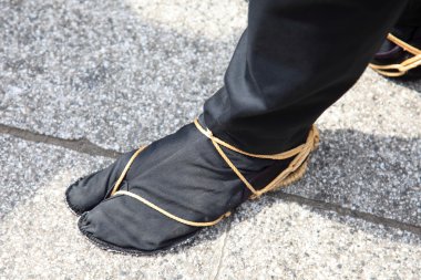 Ninja ayakkabı, Ayakkabı Japon geleneksel
