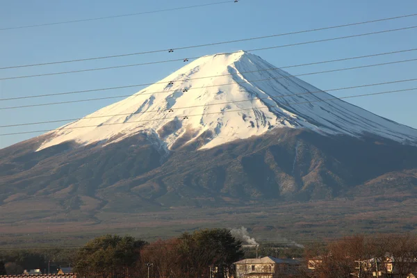 Mening van de berg fuji kawaguchiko — Stockfoto