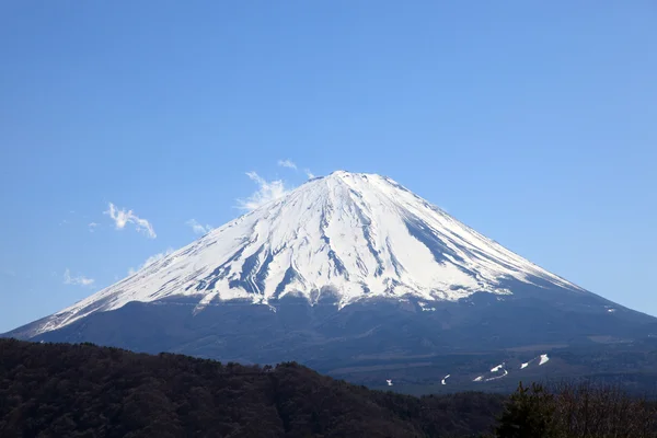 View of Mount Fuji from Saiko Iyashino-Sato Nenba — Stock Photo, Image