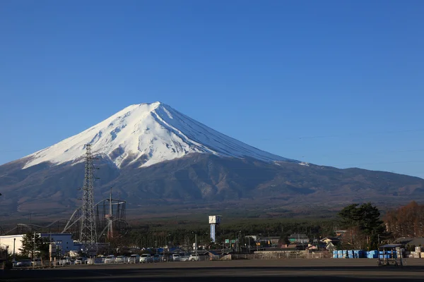 Mening van de berg fuji kawaguchiko — Stockfoto