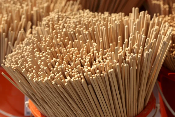 Pattern of drying incense stick — Stock Photo, Image