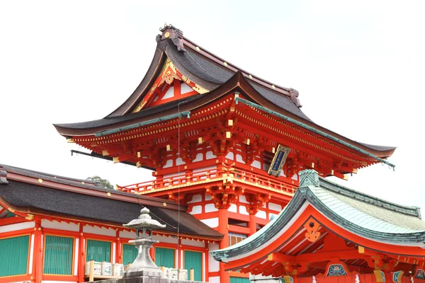 细节屋顶伏见 inari，京都，日本 — 图库照片